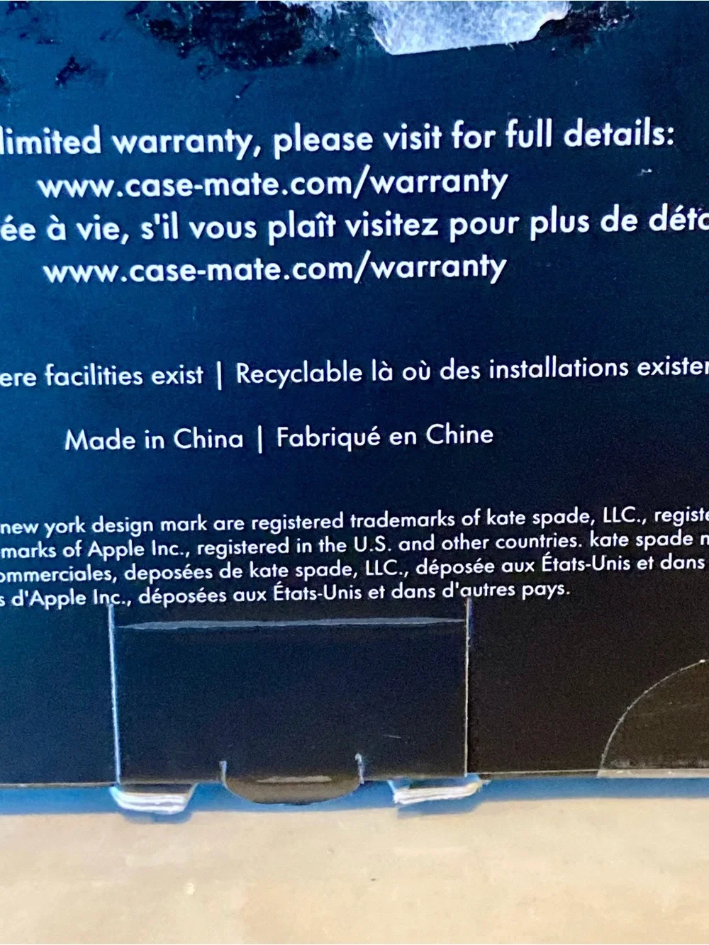NIB kate spade New York Black Wavy iPhone 16 Pro Max Case